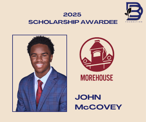 DBSF scholarship awardee attending Morehouse College